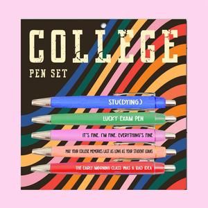 NEW FUN CLUB college pen set in multi